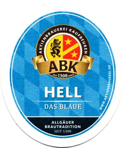 kaufbeuren kf-by aktien abk 2b (oval225-hell das blaue)